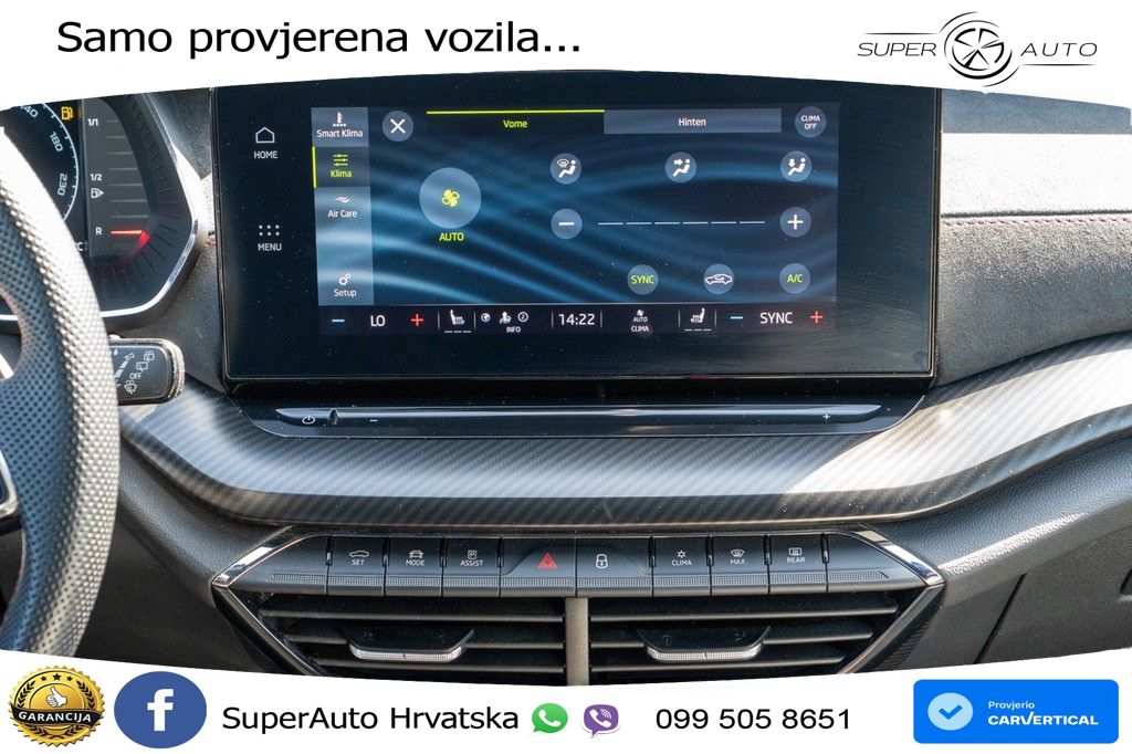 Škoda Octavia Combi RS 2.0 TDI (200 KS) DSG MATRIX+GR SJED+KAM