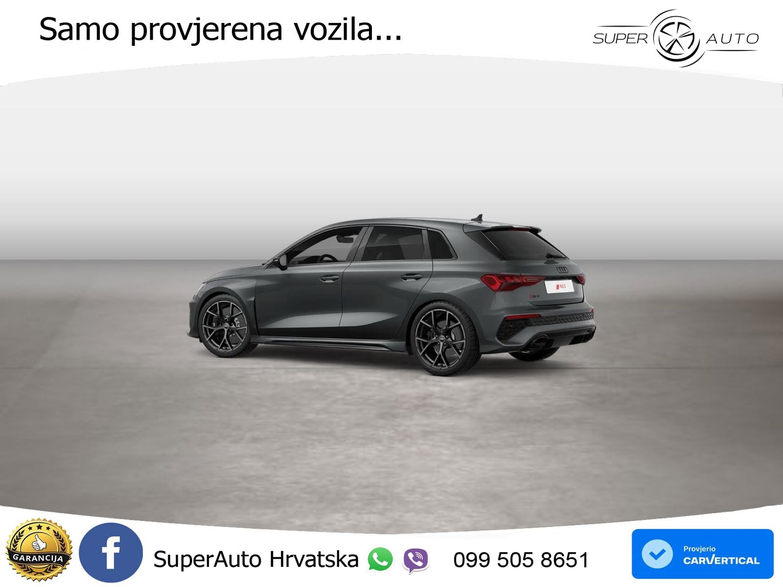 Audi RS3 Sedan 2.5 TFSI (400 KS) quattro S tronic LED+GR SJED+ACC