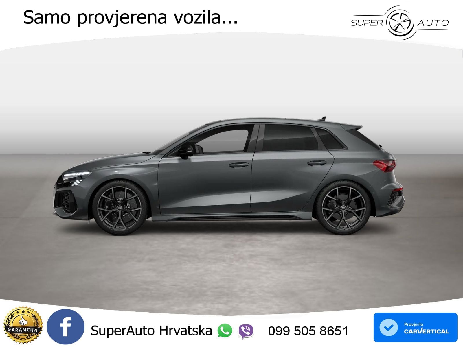 Audi RS3 Sedan 2.5 TFSI (400 KS) quattro S tronic LED+GR SJED+ACC