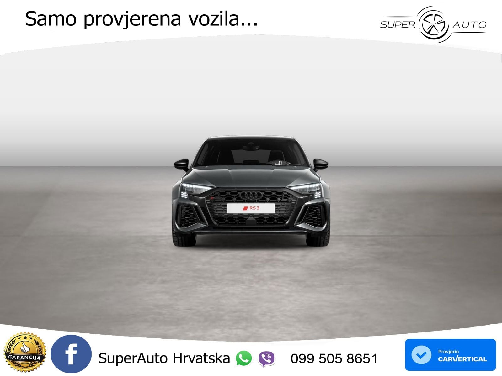 Audi RS3 Sedan 2.5 TFSI (400 KS) quattro S tronic LED+GR SJED+ACC