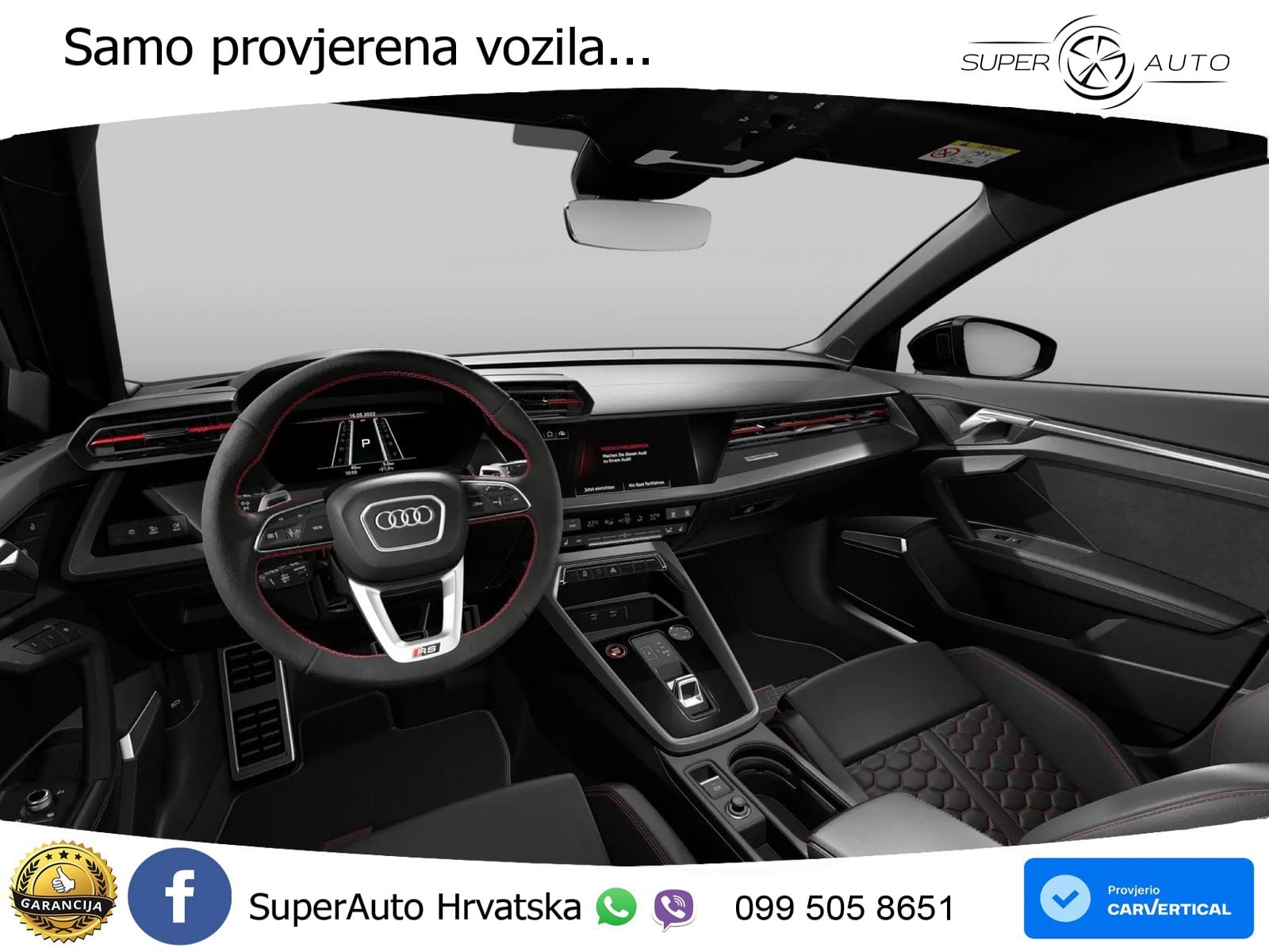 Audi RS3 Sedan 2.5 TFSI (400 KS) quattro S tronic LED+GR SJED+ACC