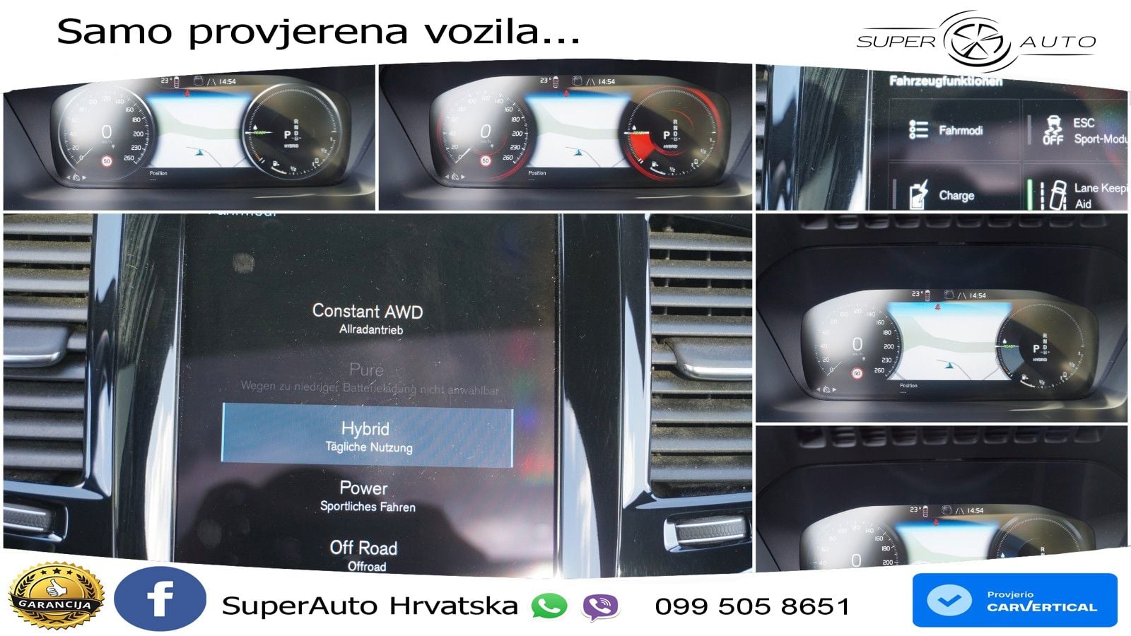 Volvo XC90 Recharge 2.0 T8 AWD Geartronic LED+GR SJED+ACC