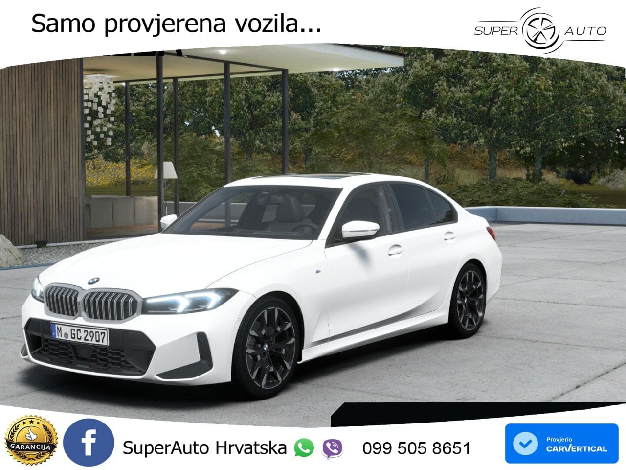 BMW 330i (245 KS) xDrive Steptronic ACC+GR SJED+360+PANO