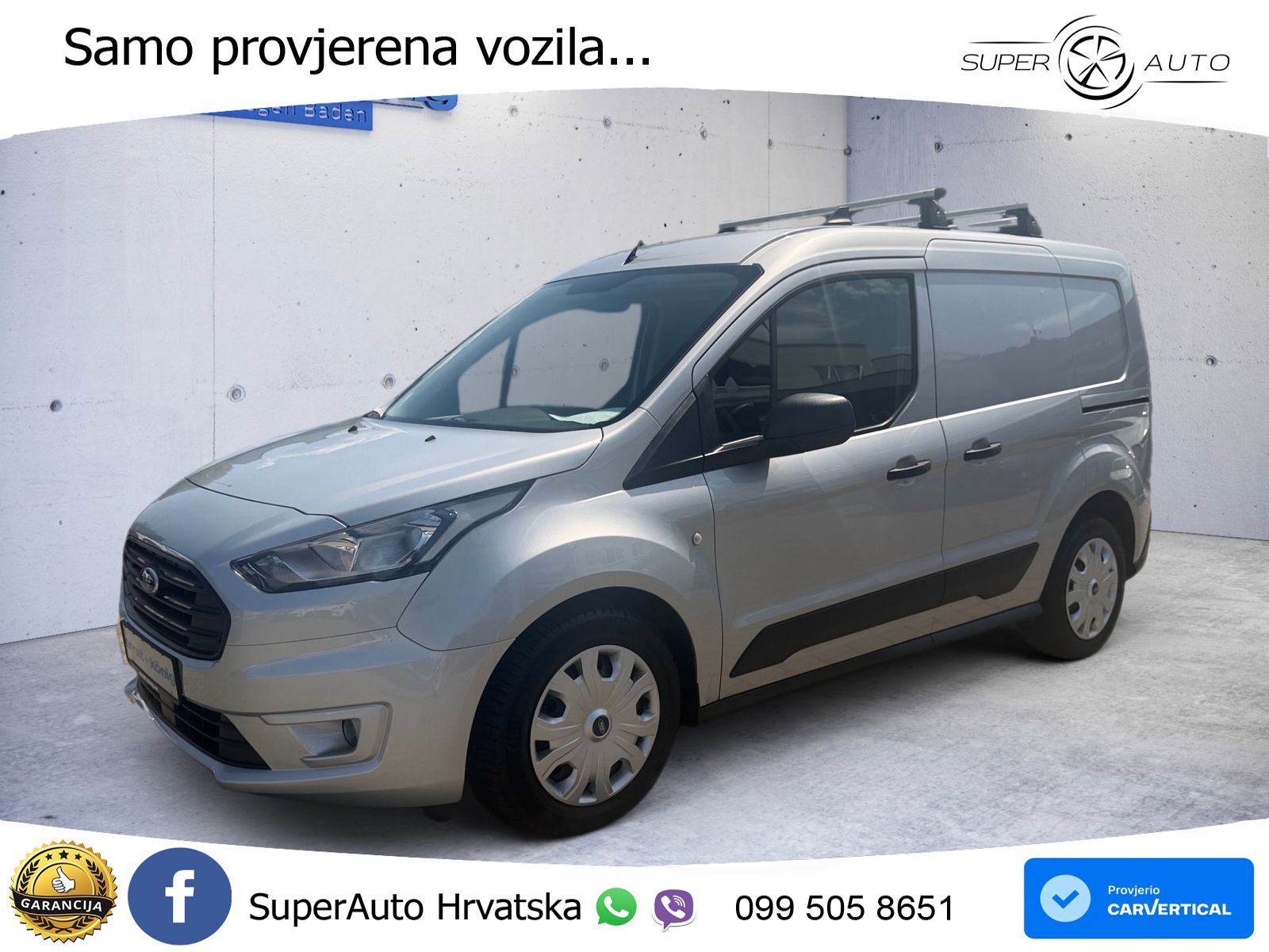Ford Transit Connect 210 L1 Trend AHK+PDC+MFL+Klima 101 KS