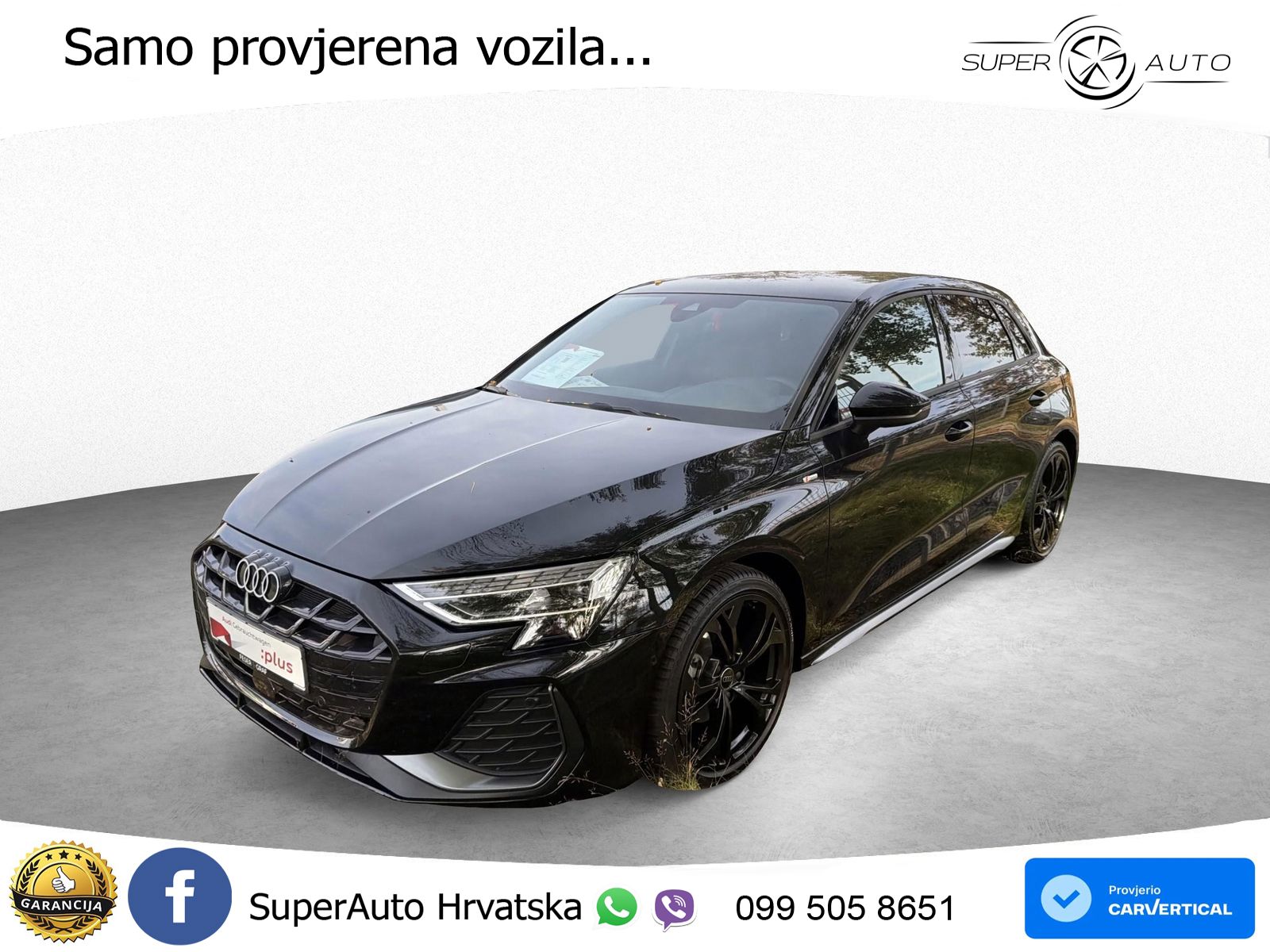 Audi A3 35 TFSI (150 KS) S tronic 2x S line LED+GR SJED+ACC