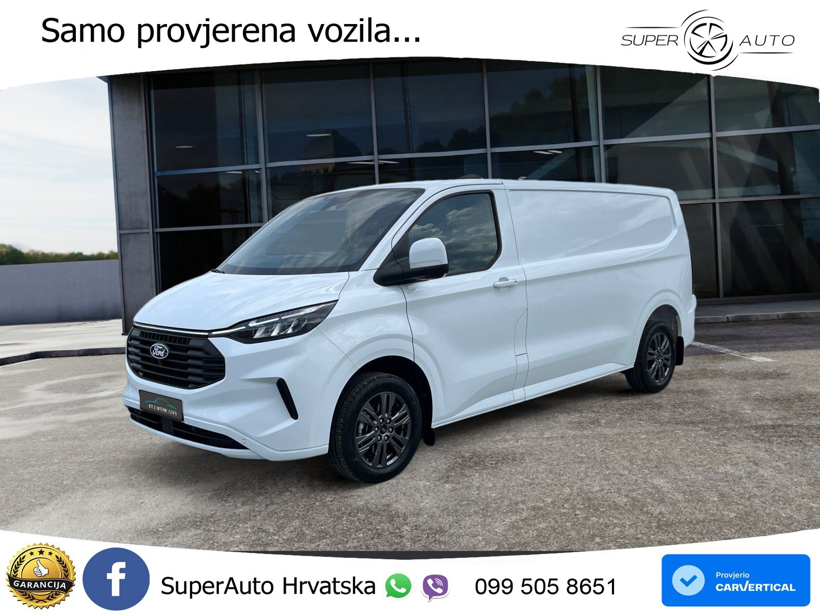 Ford Transit Custom Limited L2 Aut. B&O*Bi-LED*Kamera 170 KS
