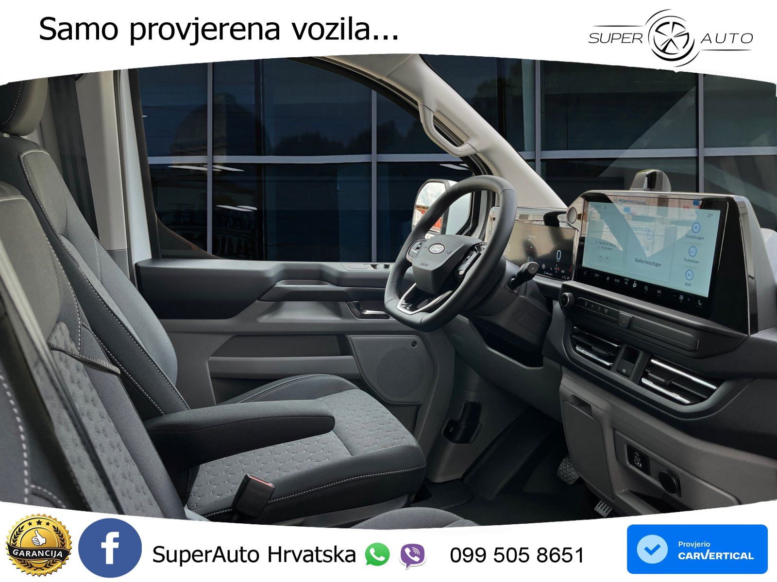 Ford Transit Custom Limited L2 Aut. B&O*Bi-LED*Kamera 170 KS