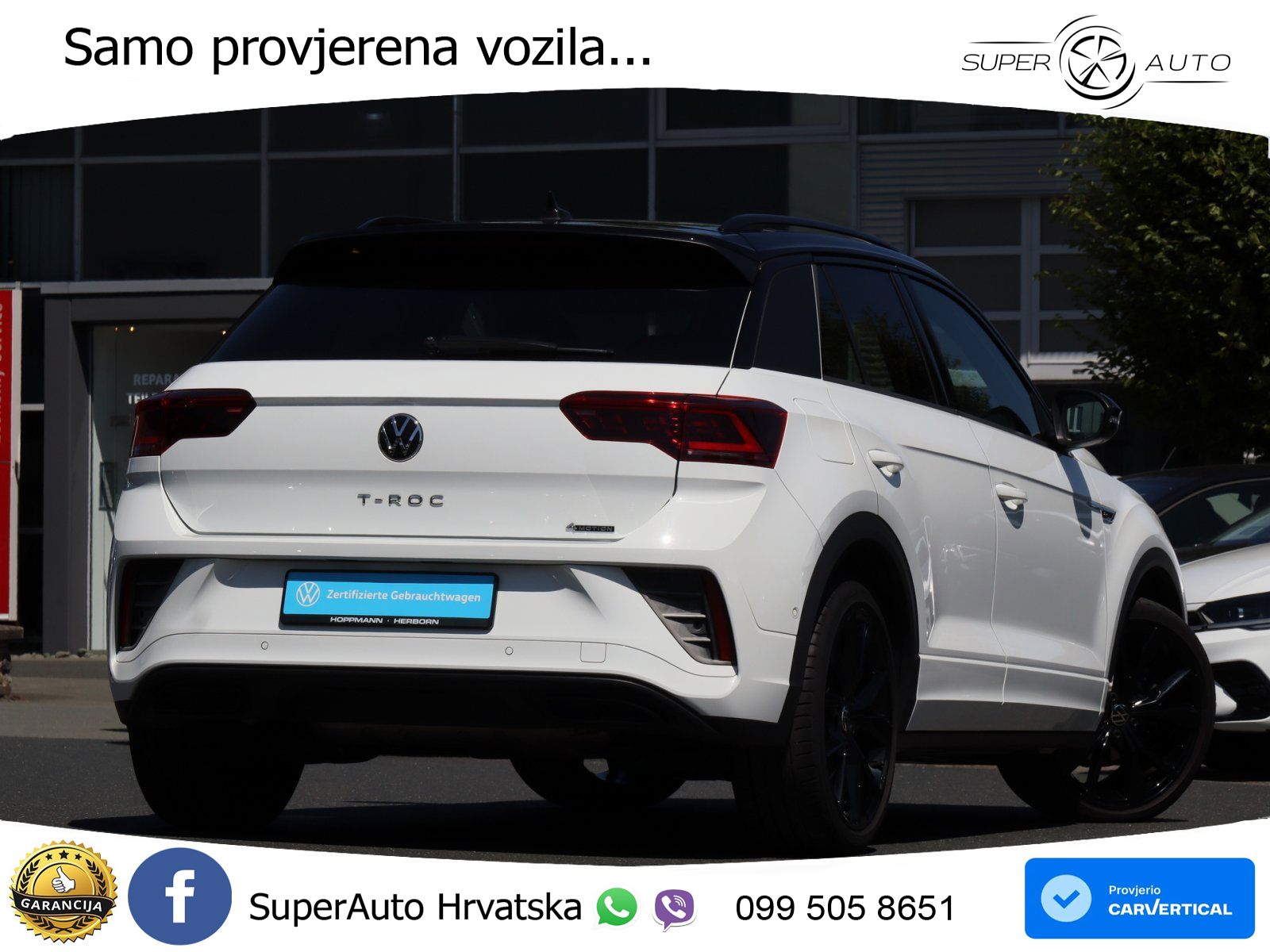 Volkswagen T-Roc I 2.0 TSI (190 KS) 4M DSG LED+GR SJED+ACC