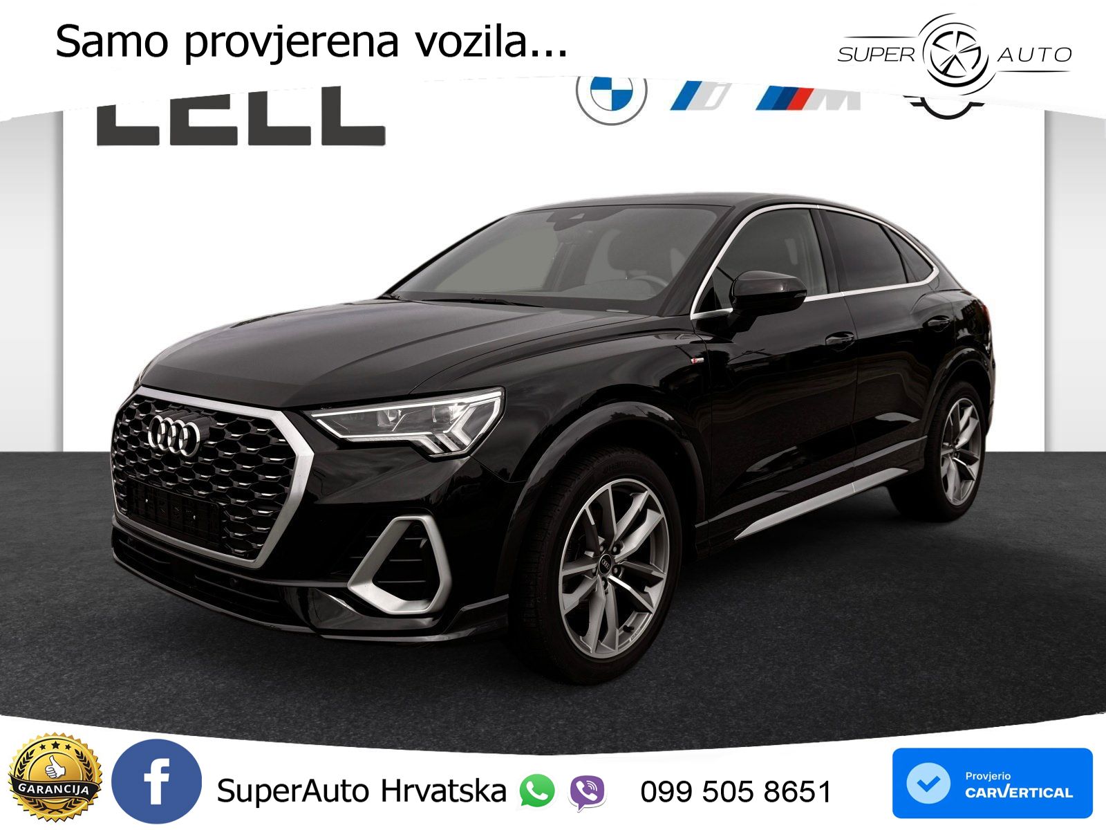 Audi Q3 II Sportback 35 TFSI (150 KS) S tronic S line LED+GR SJED+ACC