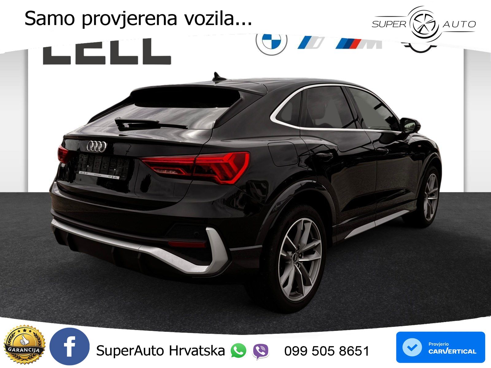 Audi Q3 II Sportback 35 TFSI (150 KS) S tronic S line LED+GR SJED+ACC