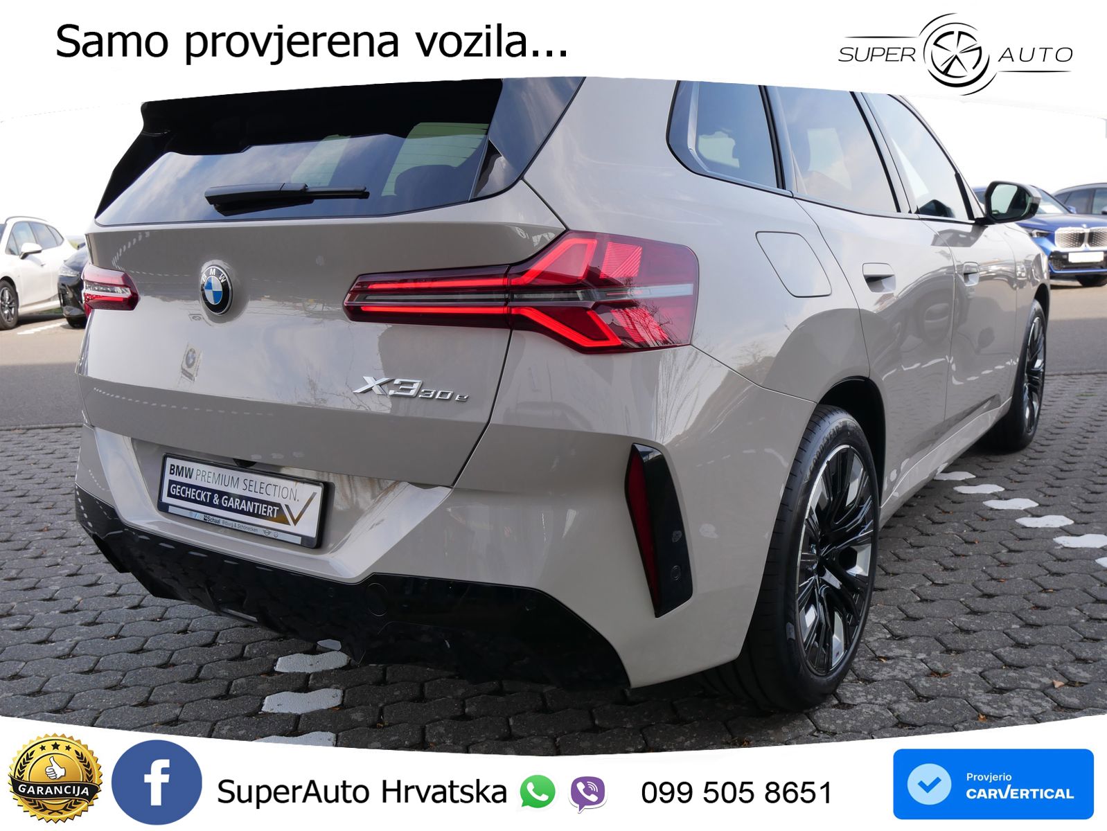 BMW X3 30e xDrive Steptronic M Sport LED+GR SJED+ACC