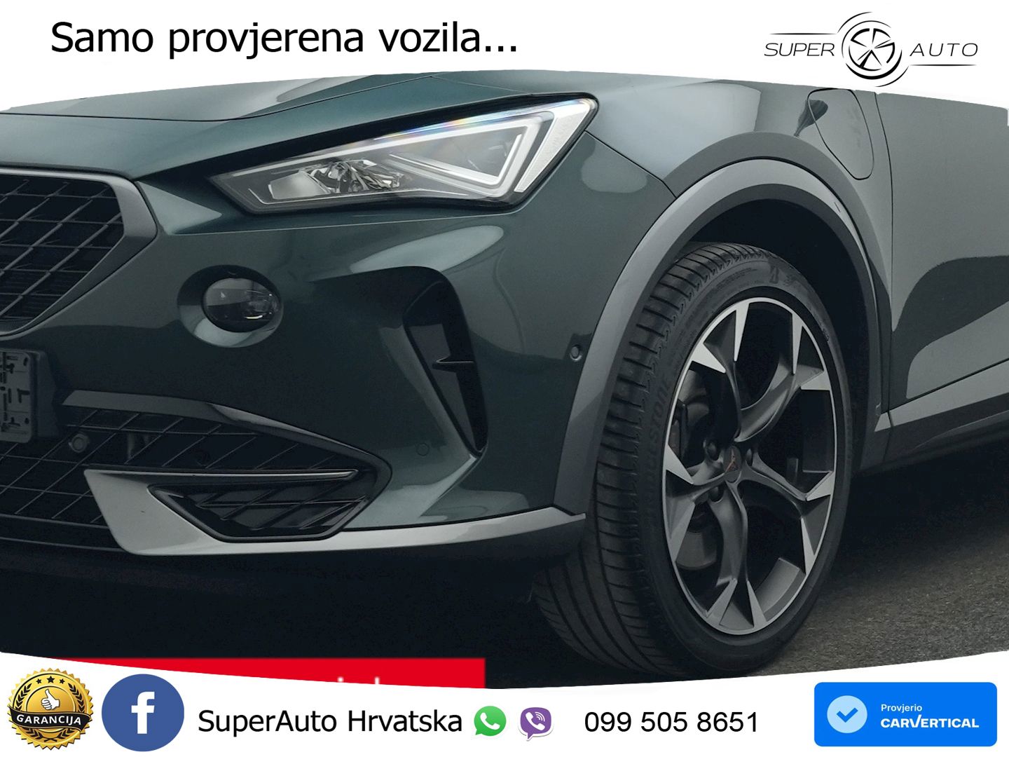 Cupra Formentor 1.4 TSI (245 KS) e-Hybrid DSG VZ LED+GR SJED+ACC