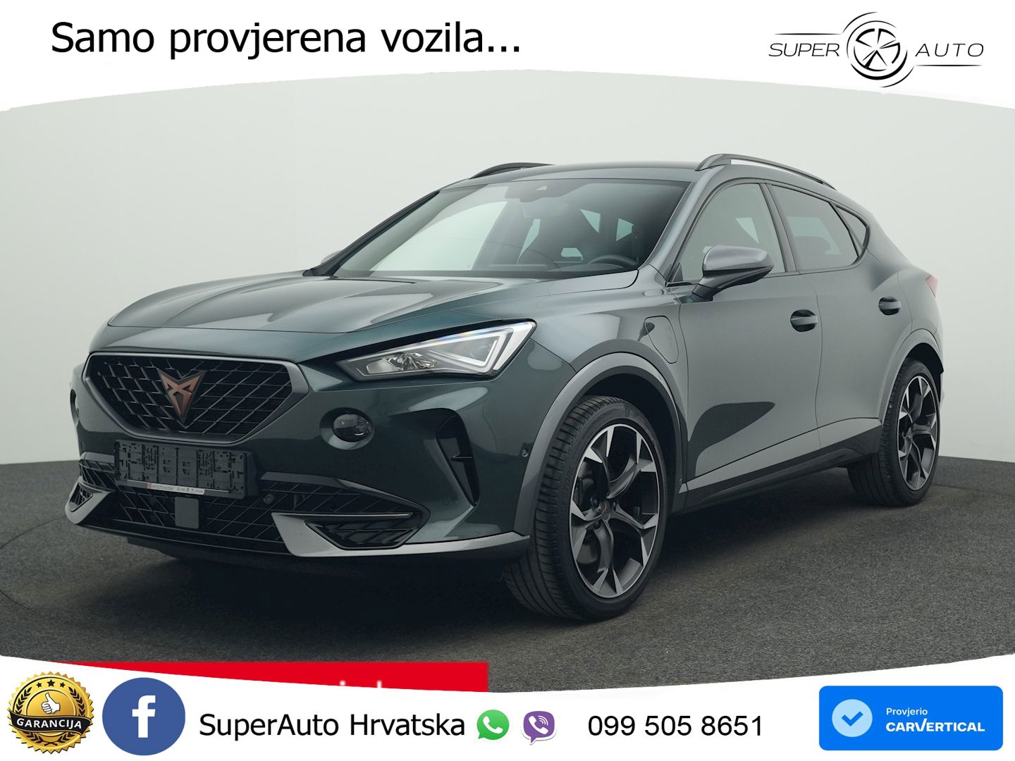 Cupra Formentor 1.4 TSI (245 KS) e-Hybrid DSG VZ LED+GR SJED+ACC