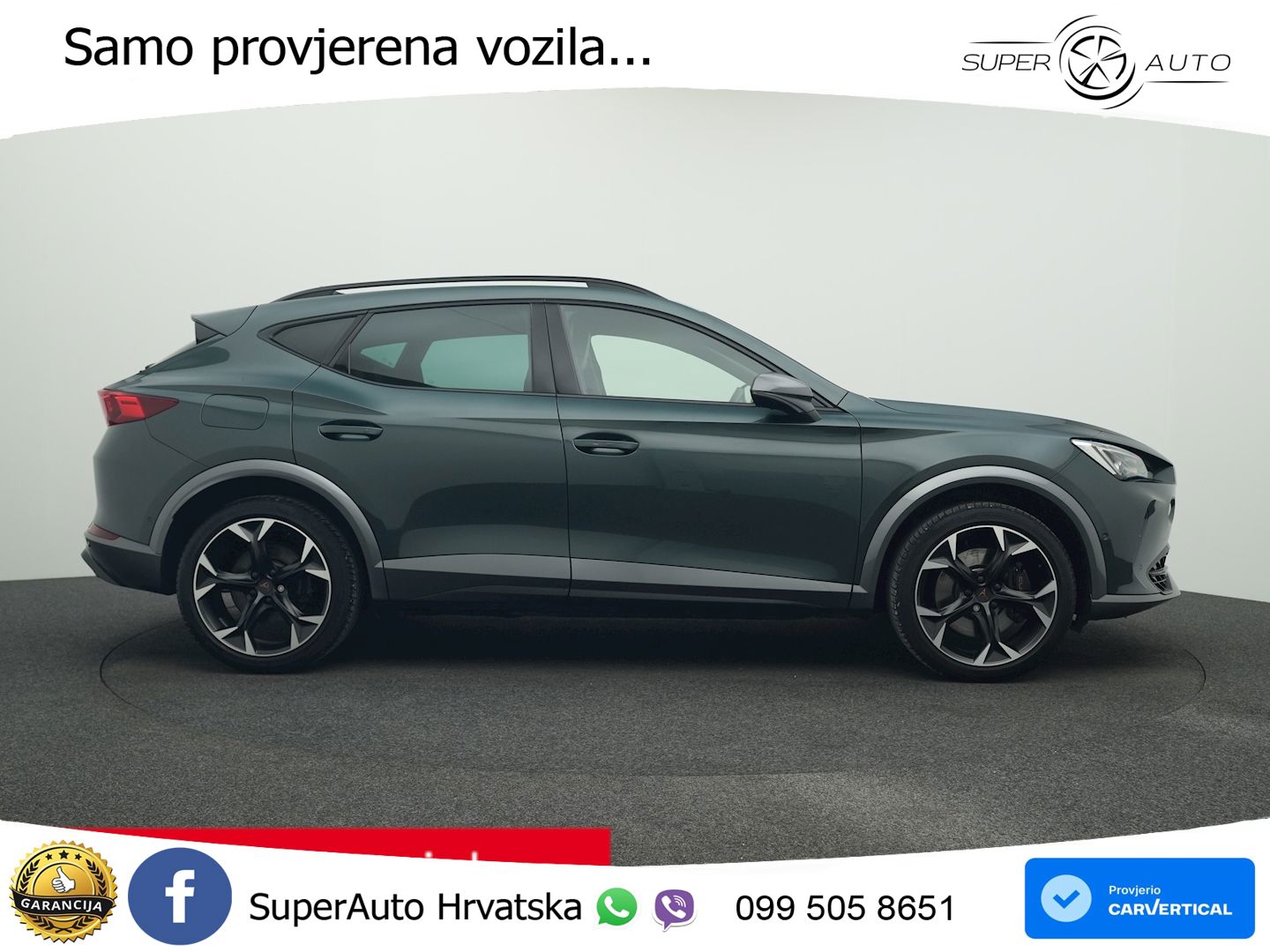 Cupra Formentor 1.4 TSI (245 KS) e-Hybrid DSG VZ LED+GR SJED+ACC