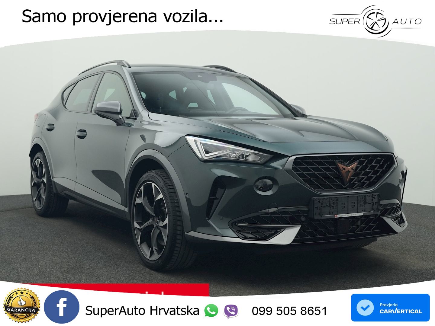 Cupra Formentor 1.4 TSI (245 KS) e-Hybrid DSG VZ LED+GR SJED+ACC