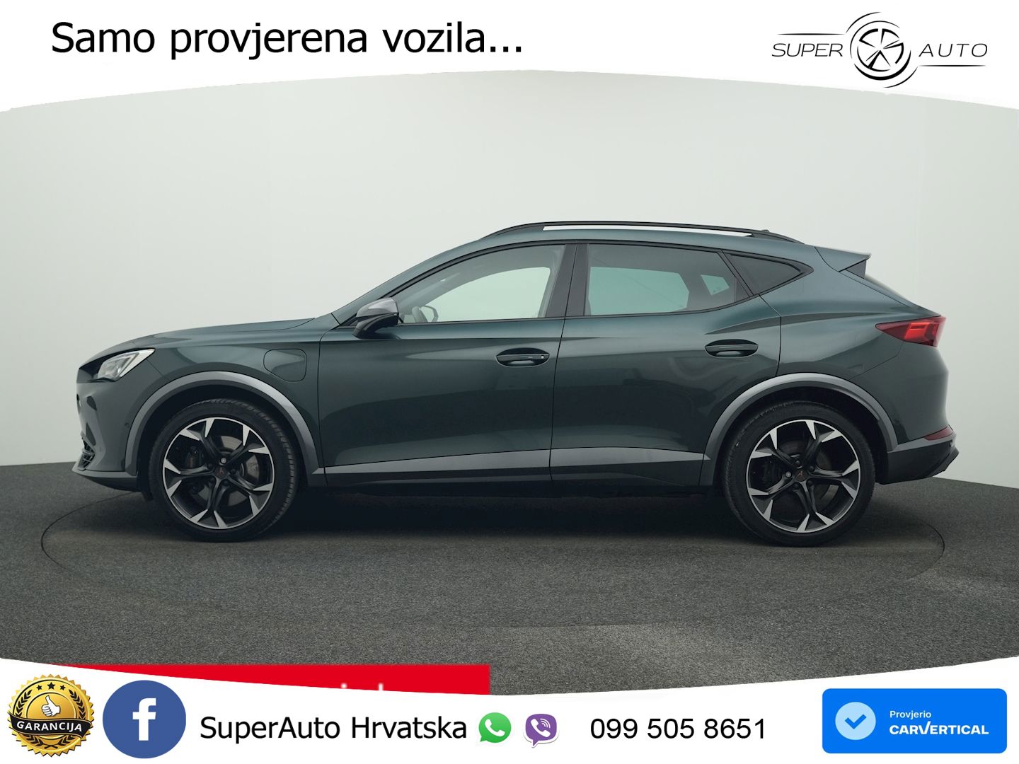 Cupra Formentor 1.4 TSI (245 KS) e-Hybrid DSG VZ LED+GR SJED+ACC