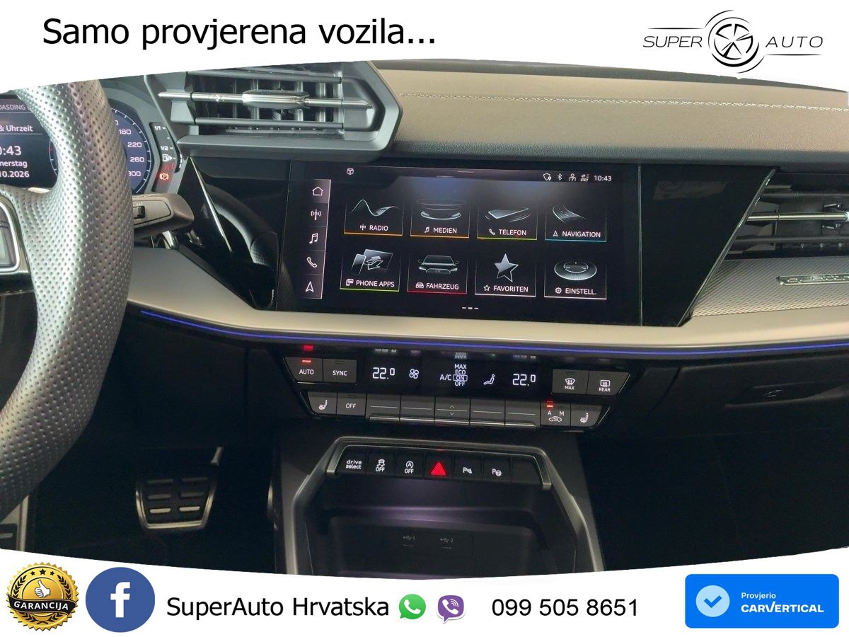 Audi S3 2.0 TFSI (310 KS) quattro S tronic LED+GR SJED+ACC