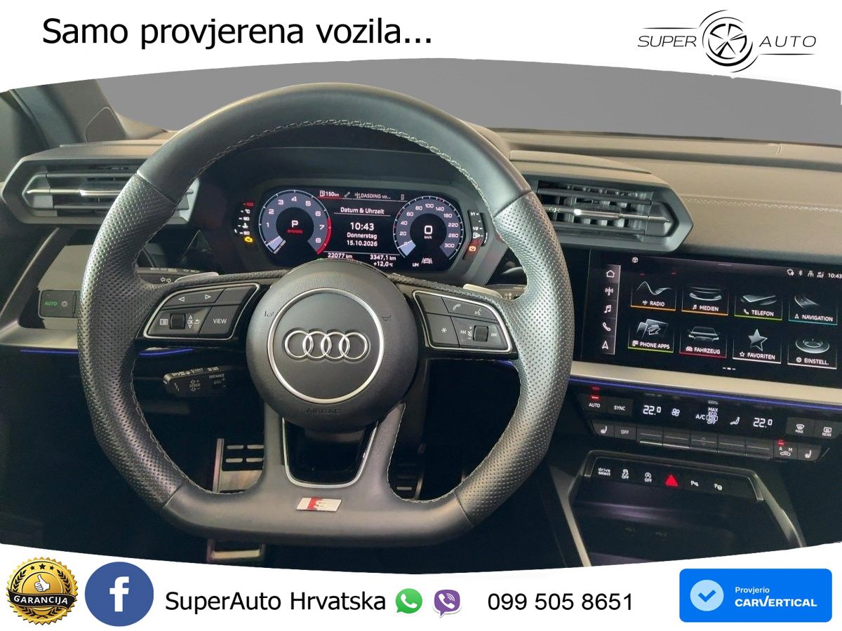 Audi S3 2.0 TFSI (310 KS) quattro S tronic LED+GR SJED+ACC