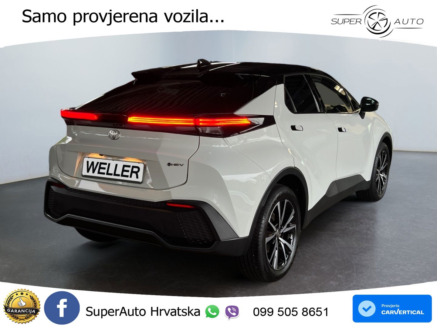Toyota C-HR 1.8 (140 KS) Hybrid e-CVT Teamplayer LED+GR SJED+ACC