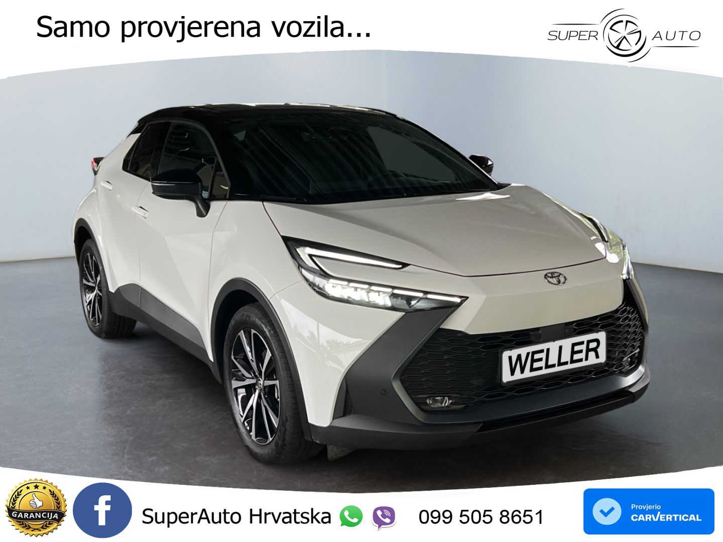 Toyota C-HR 1.8 (140 KS) Hybrid e-CVT Teamplayer LED+GR SJED+ACC