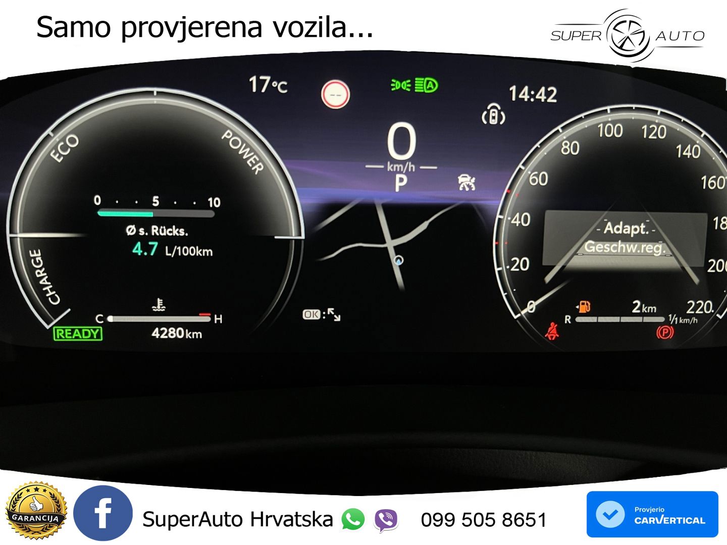 Toyota C-HR 1.8 (140 KS) Hybrid e-CVT Teamplayer LED+GR SJED+ACC