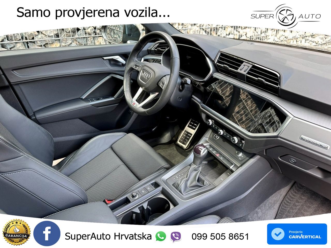 Audi Q3 II Sportback 40 TFSI (190 KS) quattro S tronic S line MATRIX+GR SJED+KAM