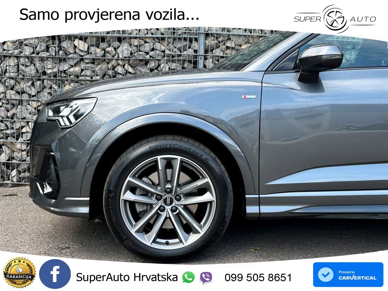 Audi Q3 II Sportback 40 TFSI (190 KS) quattro S tronic S line MATRIX+GR SJED+KAM