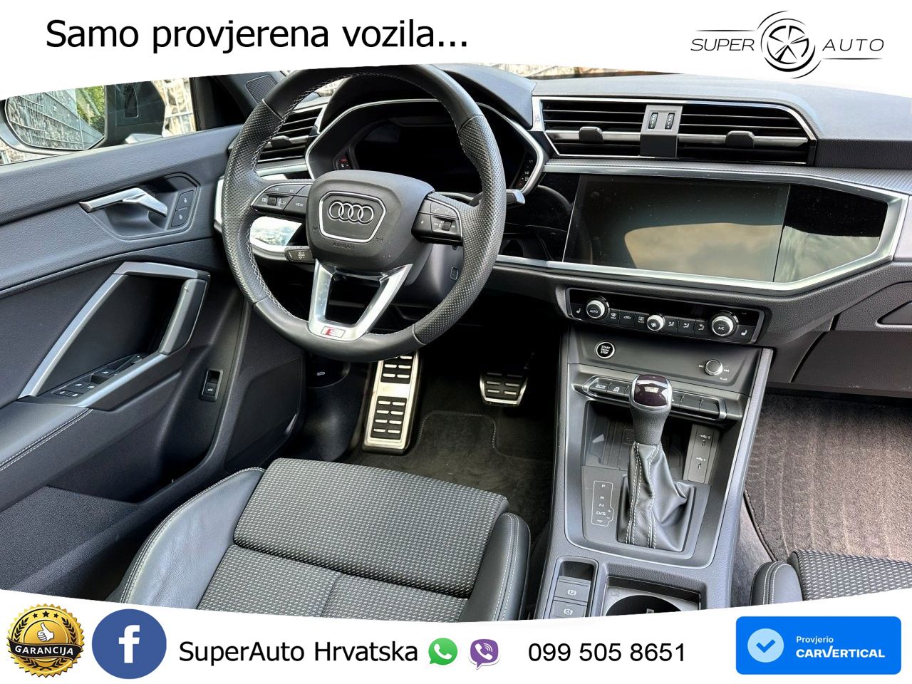 Audi Q3 II Sportback 40 TFSI (190 KS) quattro S tronic S line MATRIX+GR SJED+KAM
