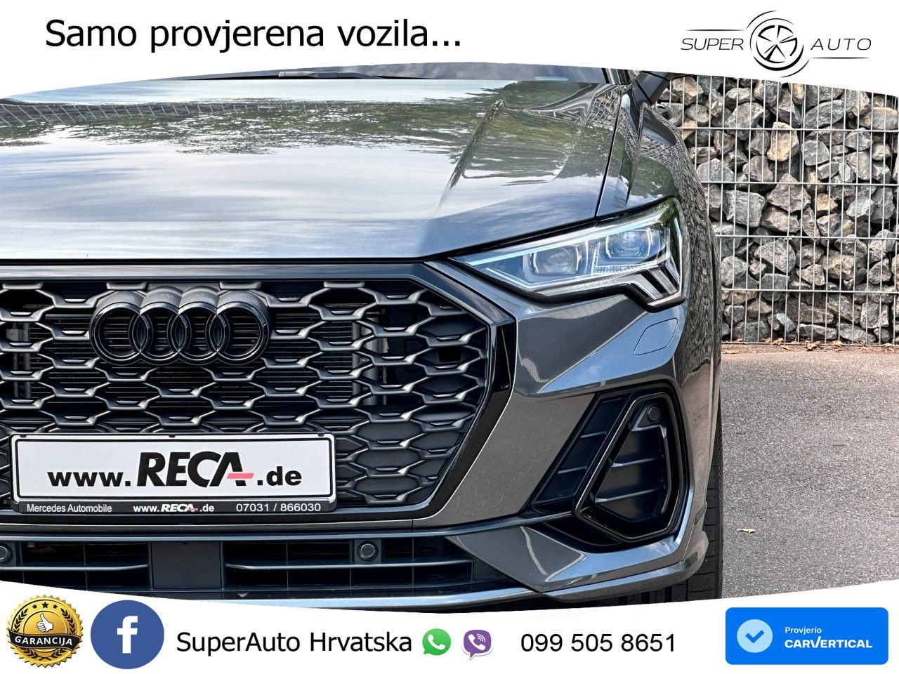 Audi Q3 II Sportback 40 TFSI (190 KS) quattro S tronic S line MATRIX+GR SJED+KAM
