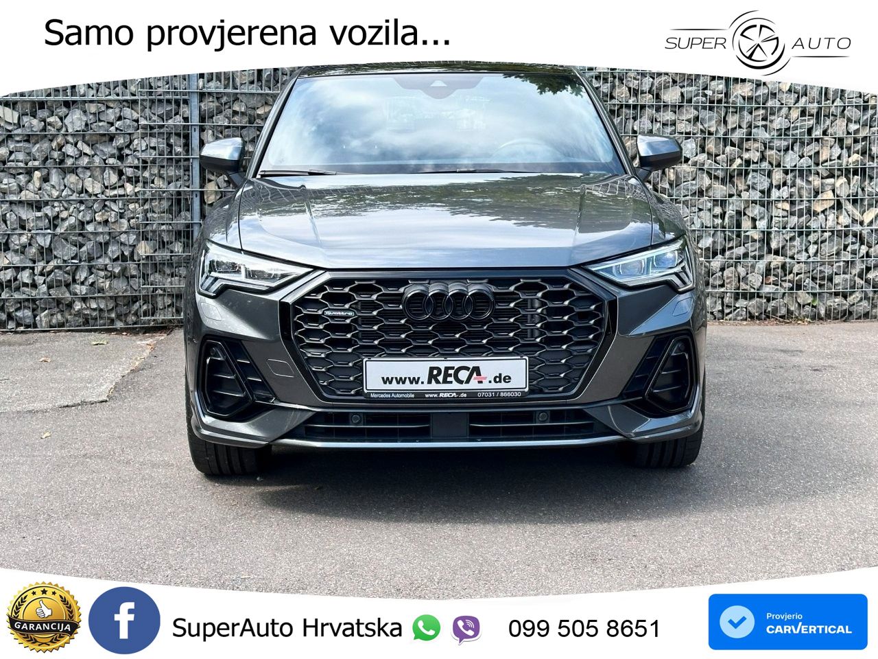 Audi Q3 II Sportback 40 TFSI (190 KS) quattro S tronic S line MATRIX+GR SJED+KAM