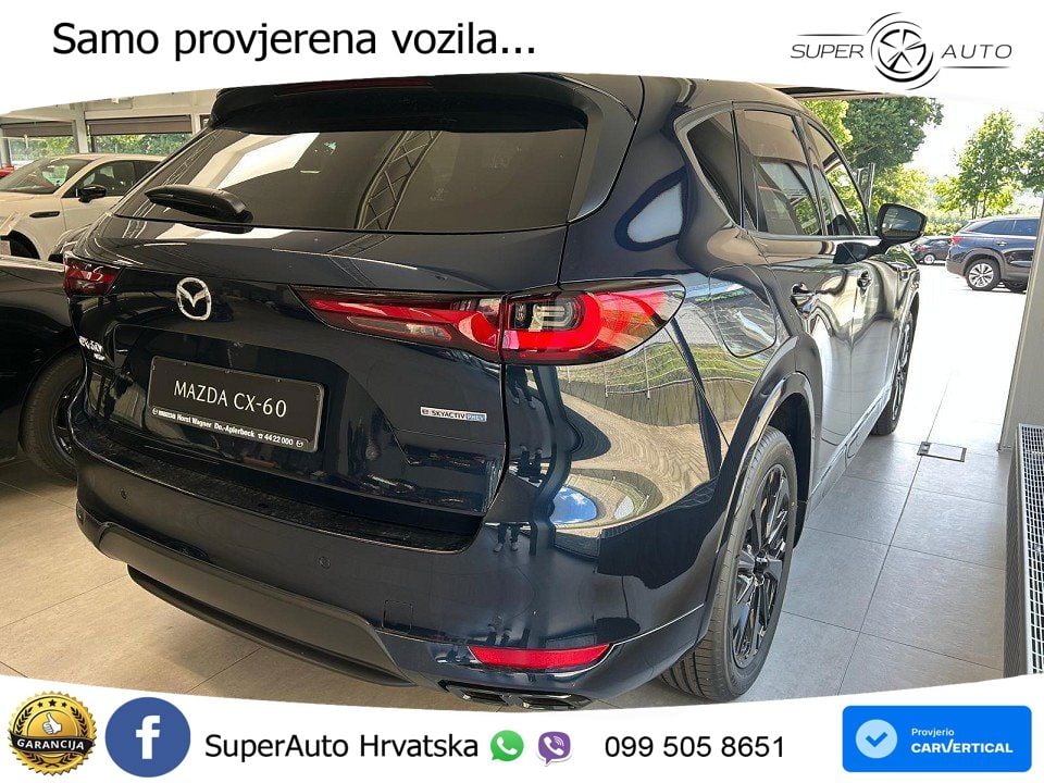 Mazda CX-60 2.5 e-Skyactiv (328 KS) AWD Automatic MATRIX+GR SJED+KAM