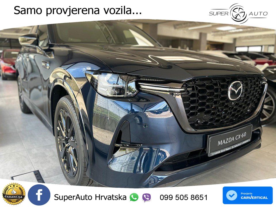 Mazda CX-60 2.5 e-Skyactiv (328 KS) AWD Automatic MATRIX+GR SJED+KAM