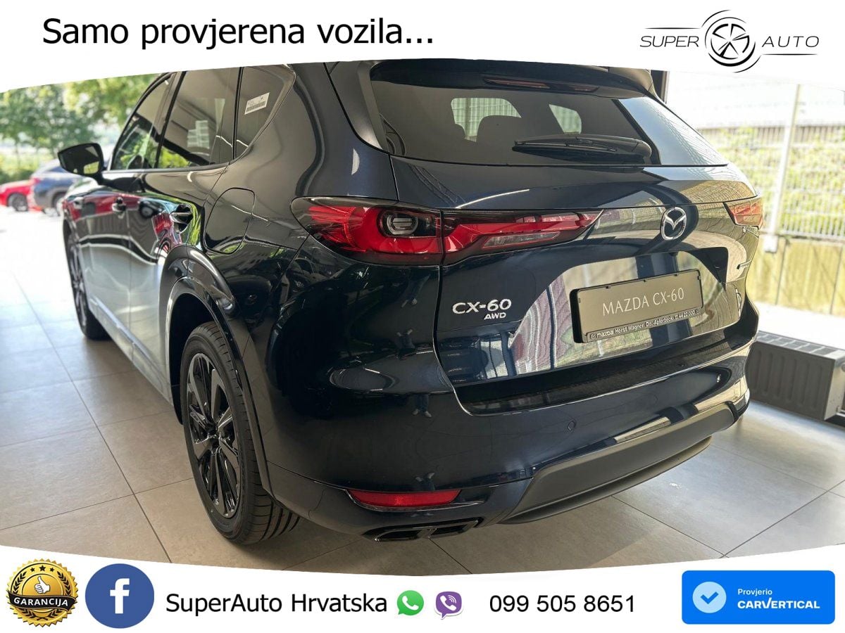 Mazda CX-60 2.5 e-Skyactiv (328 KS) AWD Automatic MATRIX+GR SJED+KAM