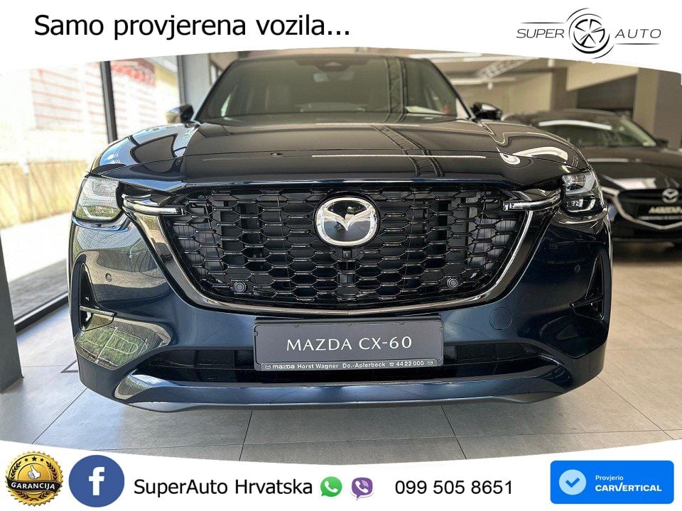 Mazda CX-60 2.5 e-Skyactiv (328 KS) AWD Automatic MATRIX+GR SJED+KAM