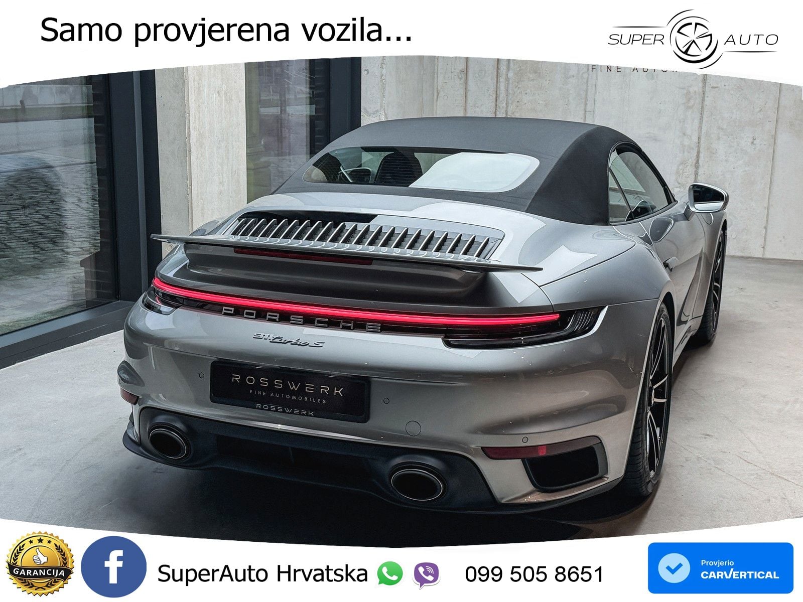 Porsche 911 Turbo S Cabriolet 3.8 (650 KS) PDK LED+GR SJED+ACC