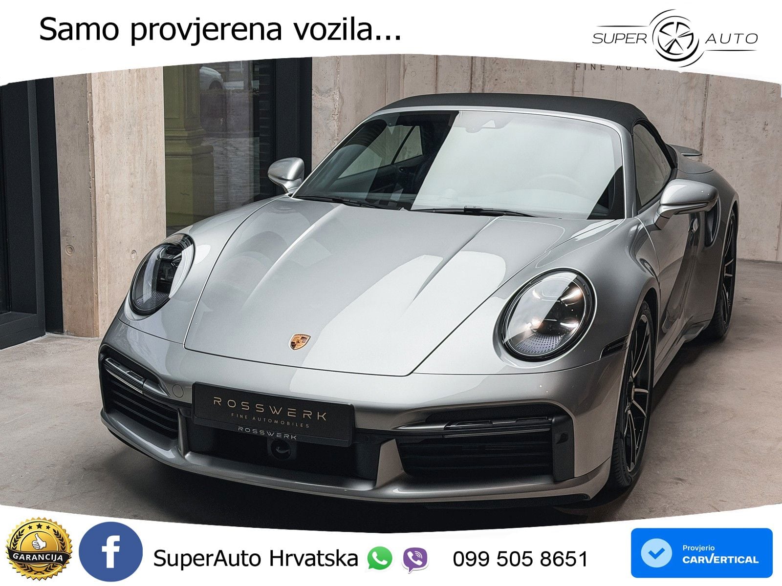 Porsche 911 Turbo S Cabriolet 3.8 (650 KS) PDK LED+GR SJED+ACC
