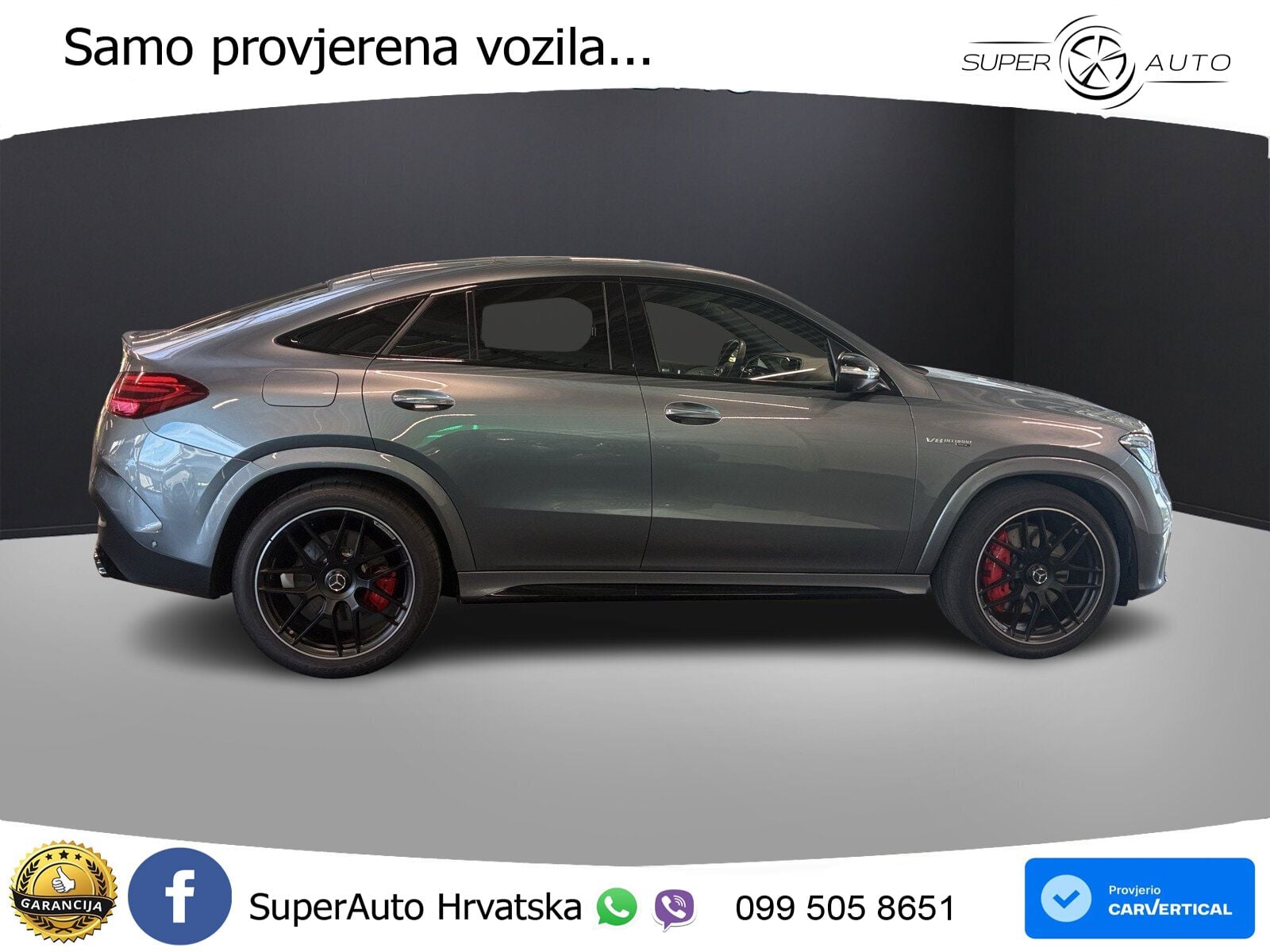Mercedes AMG GLE Coupe 63 S V8 (612 KS) EQ Boost 4MATIC+ AMG SPEEDSHIFT TCT 9G ZRAČNI+ACC+GR SJED+KAM+PANO