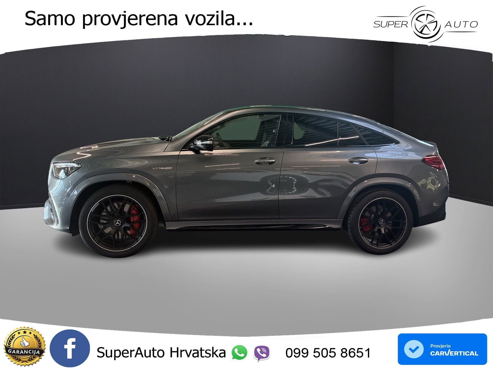 Mercedes AMG GLE Coupe 63 S V8 (612 KS) EQ Boost 4MATIC+ AMG SPEEDSHIFT TCT 9G ZRAČNI+ACC+GR SJED+KAM+PANO