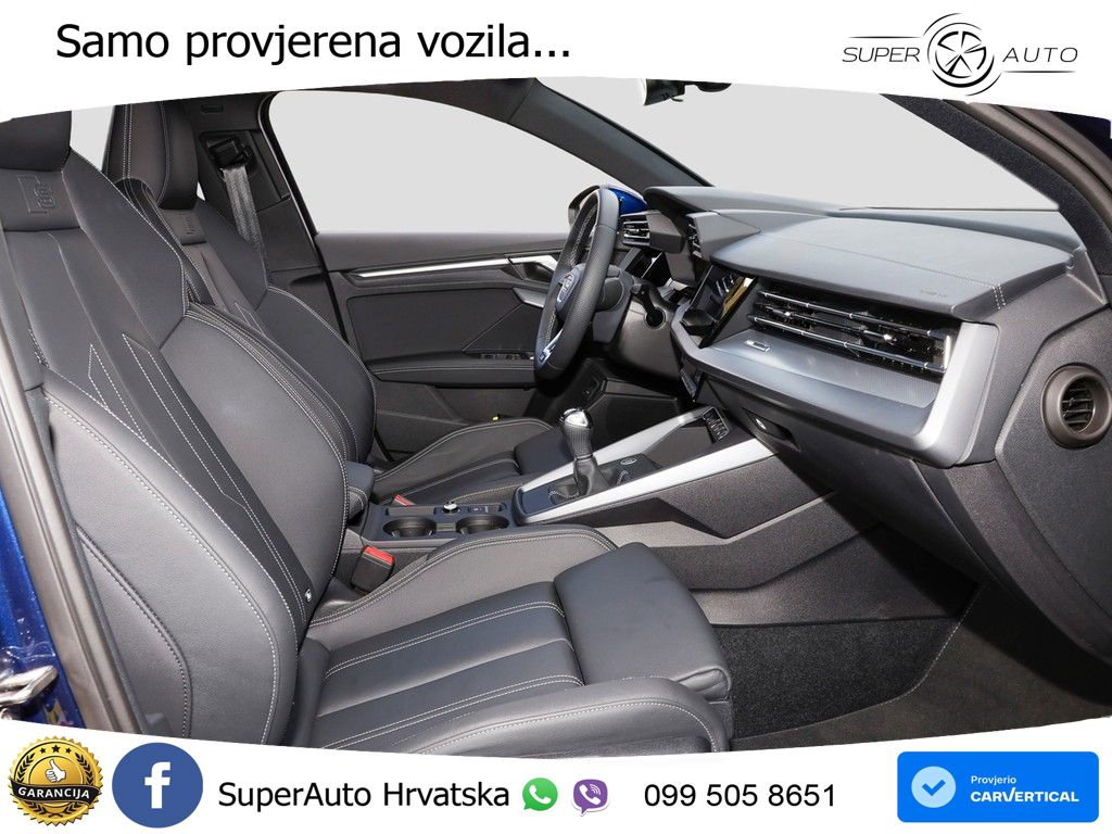Audi A3 Limuzina 30 TFSI (116 KS) S line LED+GR SJED+ACC