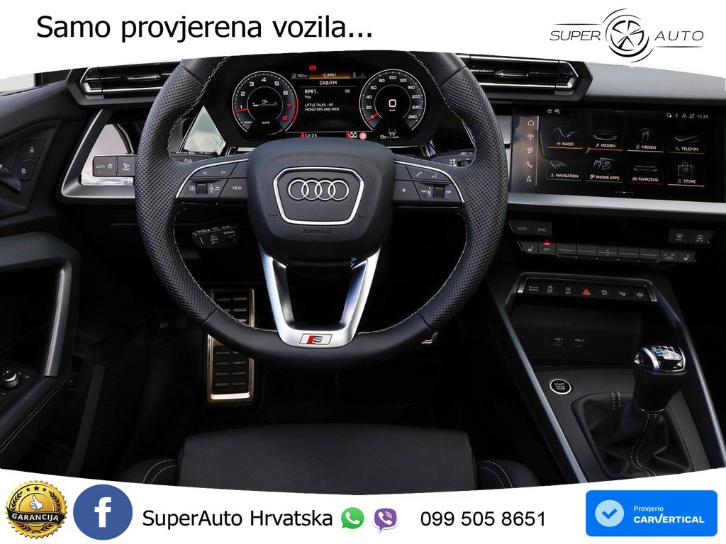 Audi A3 Limuzina 30 TFSI (116 KS) S line LED+GR SJED+ACC
