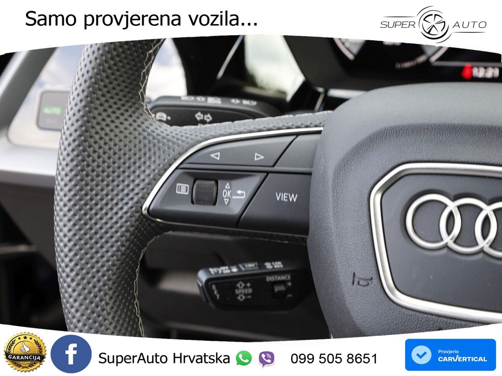 Audi A3 Limuzina 30 TFSI (116 KS) S line LED+GR SJED+ACC