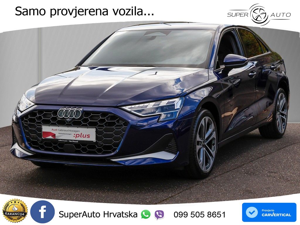 Audi A3 Limuzina 30 TFSI (116 KS) S line LED+GR SJED+ACC