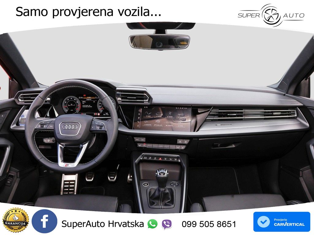 Audi A3 Limuzina 30 TFSI (116 KS) S line LED+GR SJED+ACC