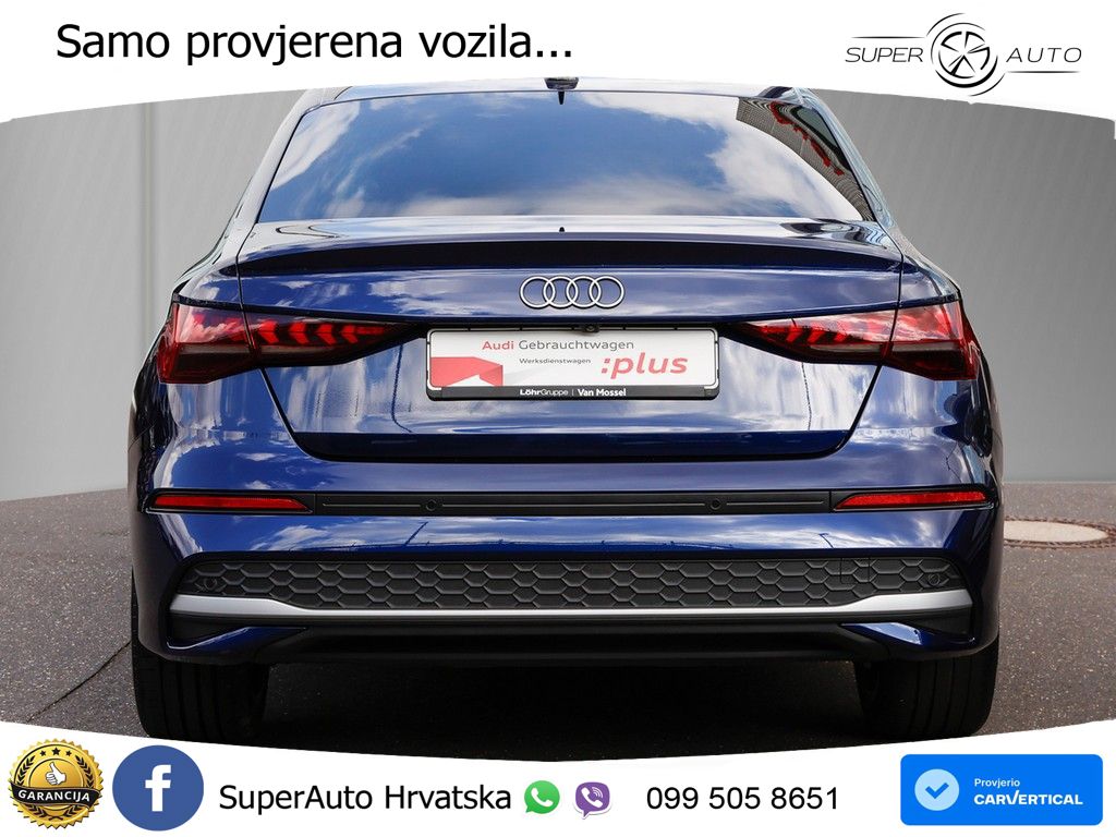Audi A3 Limuzina 30 TFSI (116 KS) S line LED+GR SJED+ACC