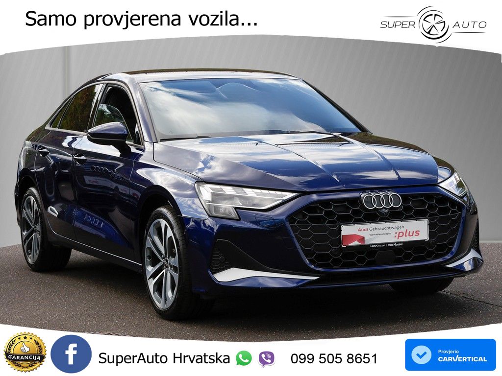 Audi A3 Limuzina 30 TFSI (116 KS) S line LED+GR SJED+ACC