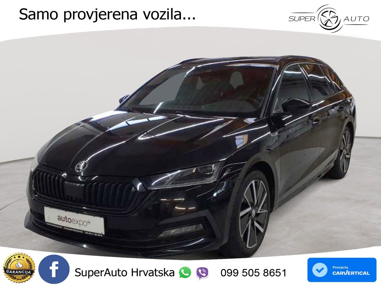 Škoda Octavia Combi 2.0 TDI (150 KS) DSG SportLine