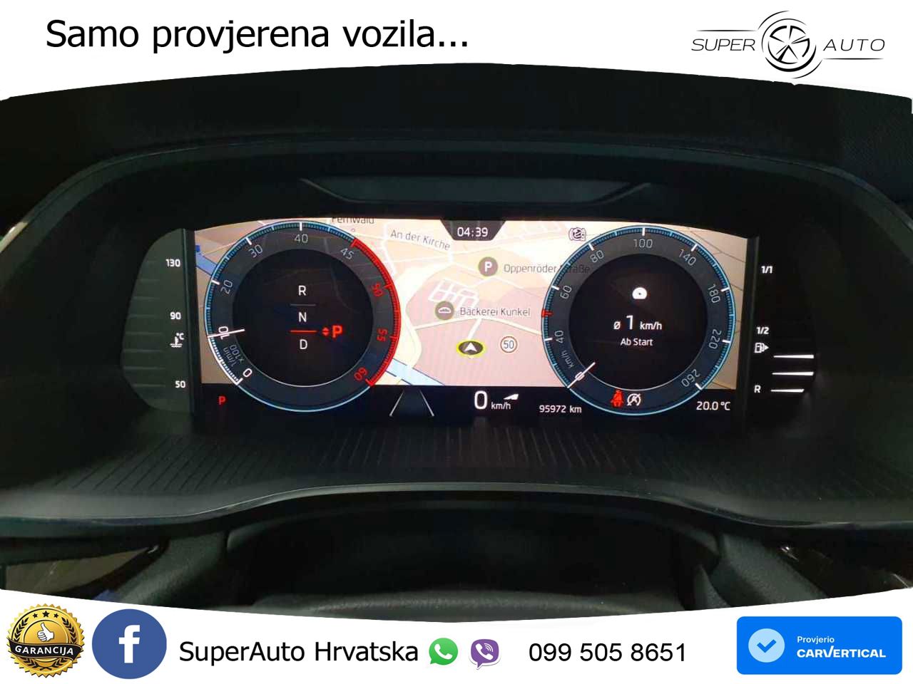 Škoda Octavia Combi 2.0 TDI (150 KS) DSG SportLine