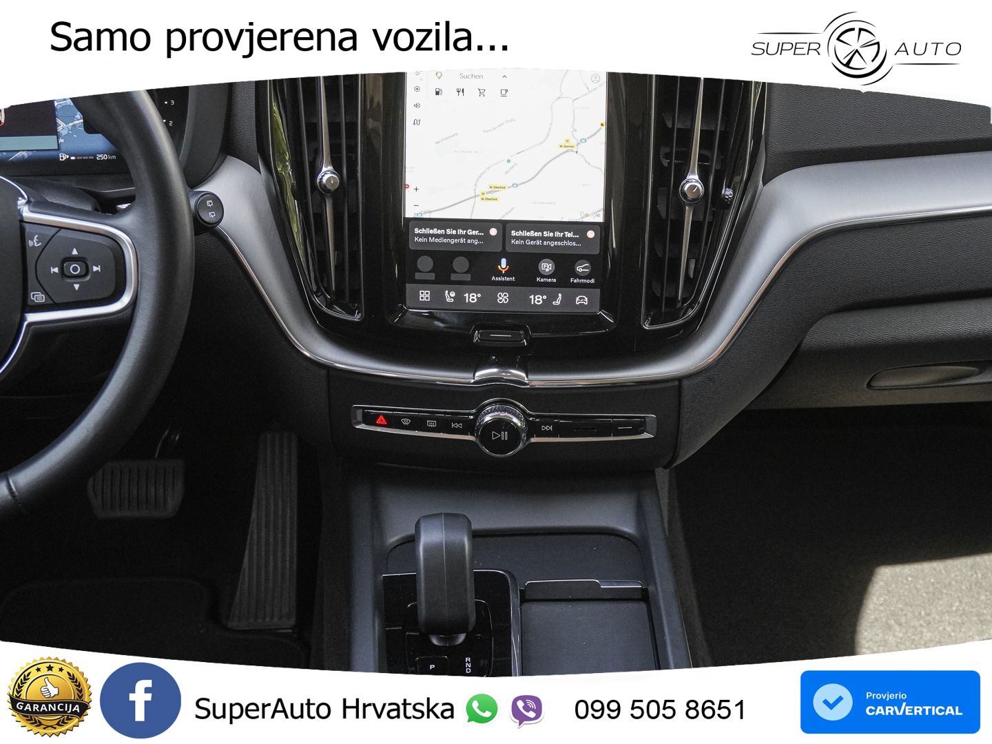 Volvo XC60 B4 Diesel FWD Geartronic LED+GR SJED+ACC