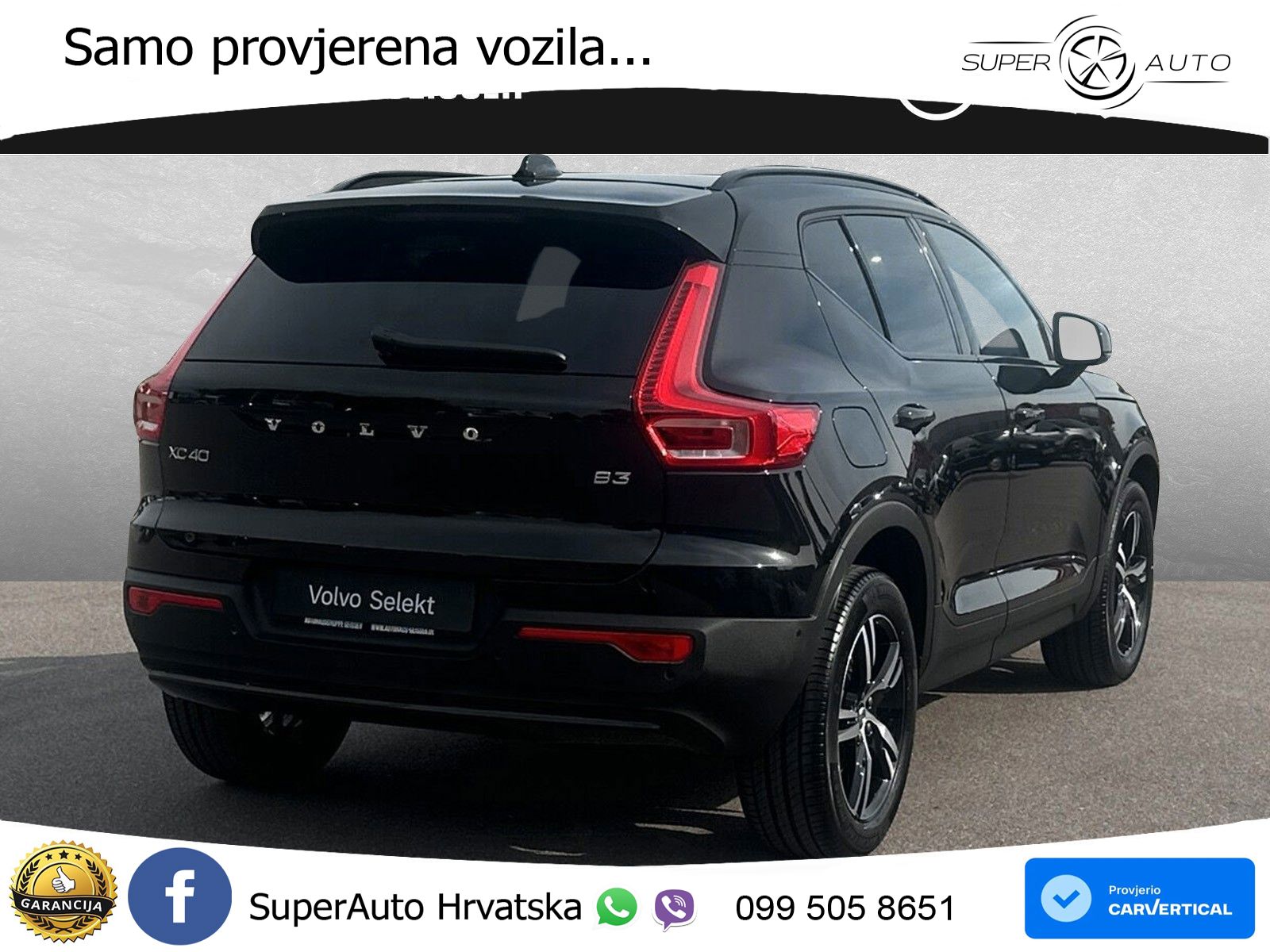 Volvo XC40 2.0 B3 163 KS Automatic LED+GR SJED+ACC