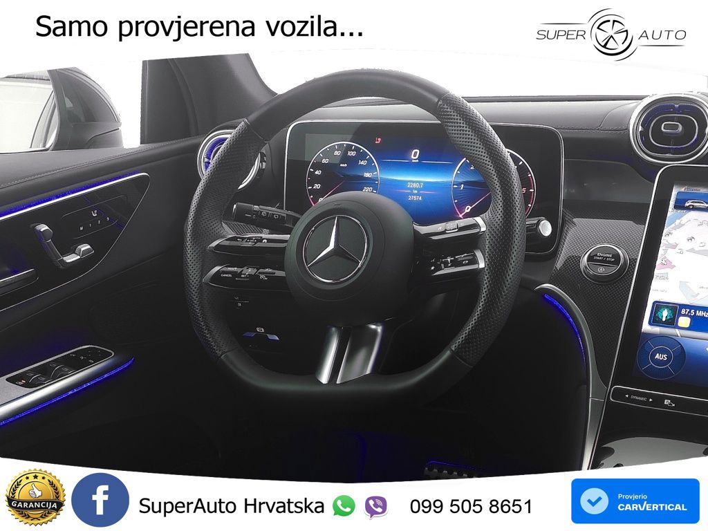 Mercedes GLC 220d (197 KS) 4MATIC 9G-TRONIC AMG LED+GR SJED+ACC